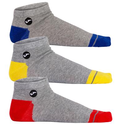 Joma Gark 3PPK Socks, Unisex Grey Socks