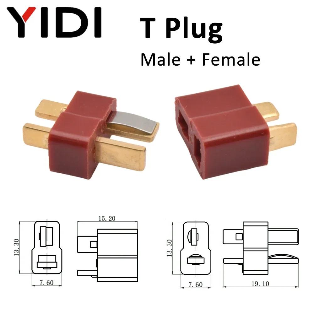 

5/10sets T Plug XT30 XT60 XT90 XT150 Male Female Adapter Lipo Battery Terminal Bullet XT Wire Connector Socket RC Model Airplane 5 Sets