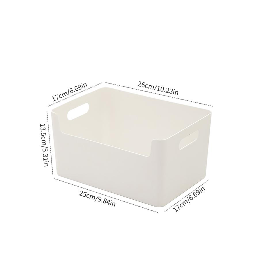 Cabinet Desktop Organizer Plastic Storage Box Multifunctional Seasoning Jar Tableware Storage Case Kitchen Storage Organization