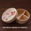 Wakacho Bento Magewappa Bento x Box, Box, Spring/Autumn, Round, 650ml, Approx. 14.5 6cm, Natural, 21W-ASJ
