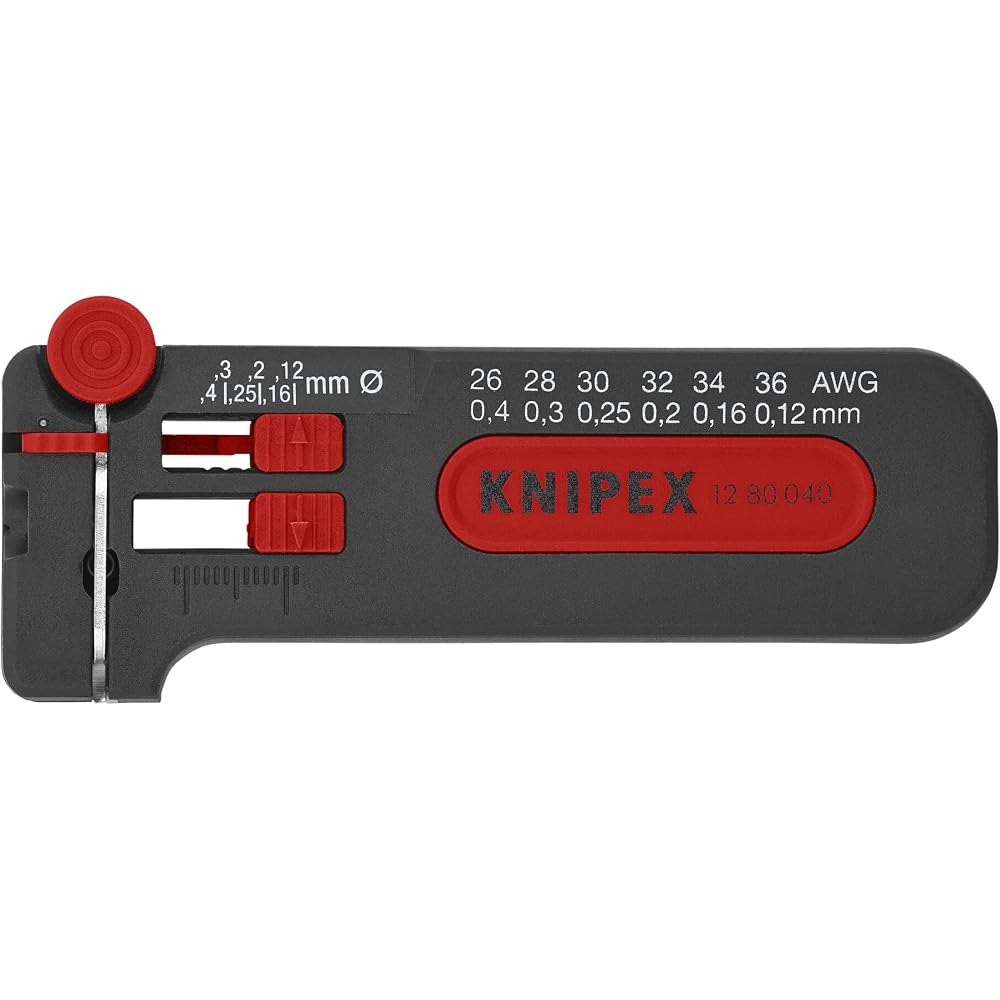 クニペックス KNIPEX 1280-040 ミニストリッパー (SB)