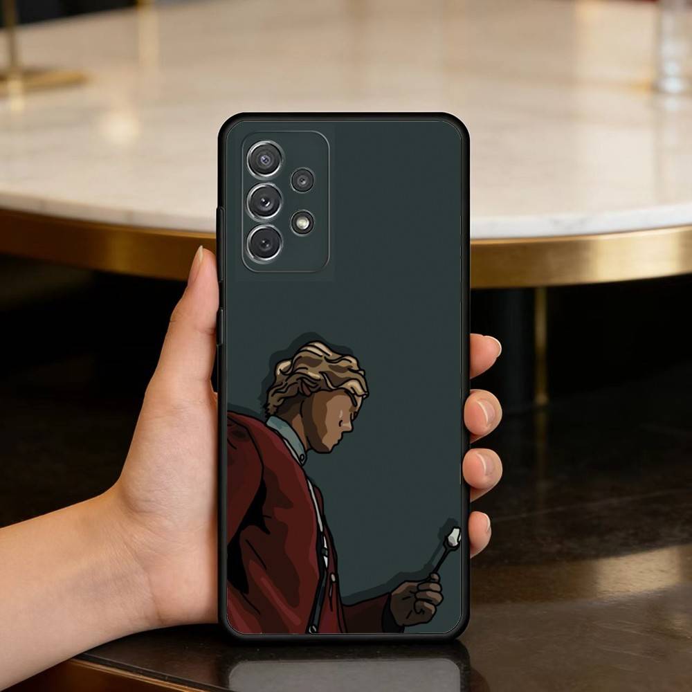 T-Tom B-Blyth-TH Phone Case For Samsung Galaxy A73,A72,A71,A70,A53,A52,A51,Soft Silicone Black Cover