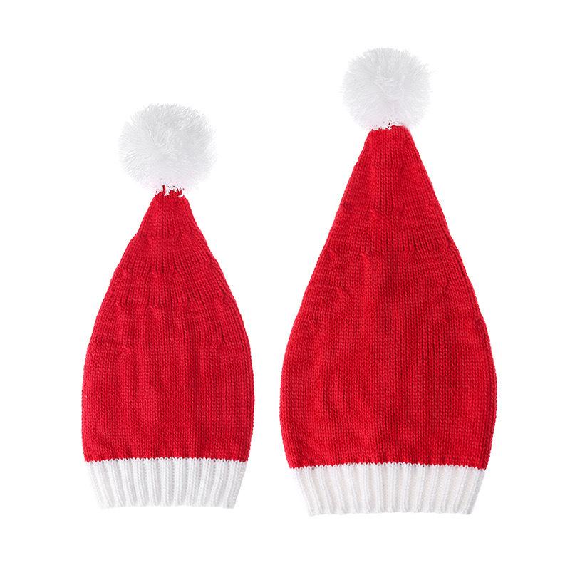 Christmas Hats for Women, Kids and Men Elegant Knitted Warm Funny Beanie for New Year Festive Holiday Party