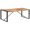 Day and Night - Day and Night Solid Wood Dining Table with Sheesham Finish 200x100x75cm