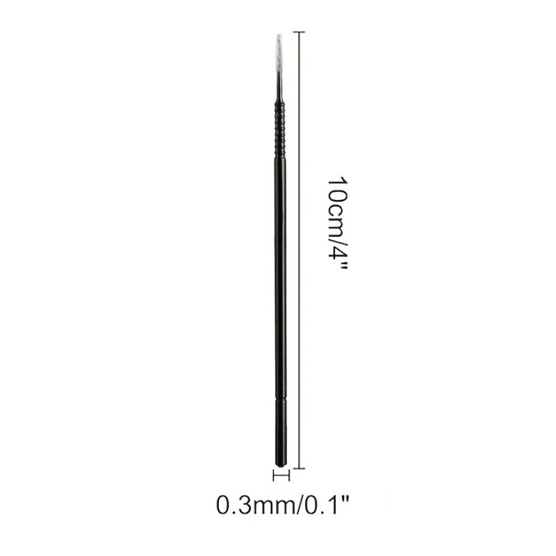 200PCS For Eyelash Extension Tools Disposable MicroBrush Eyelashes Extension Individual Lash Removing Swab Micro Brush