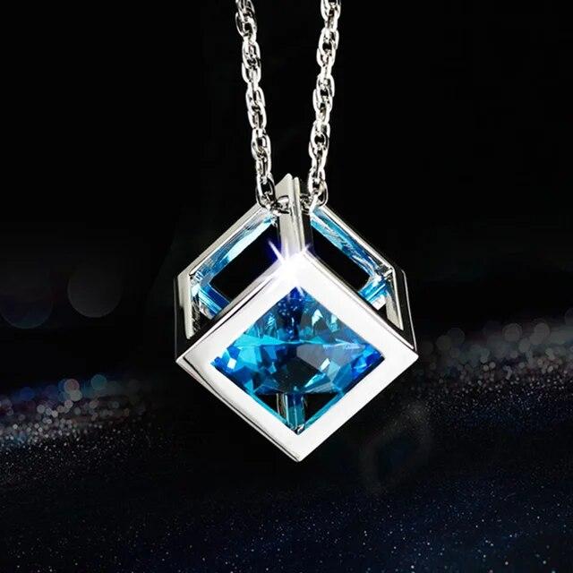 1 шт. автомобильный кулон кристаллы куб автомобильные подвески зеркало заднего вида — фото 8