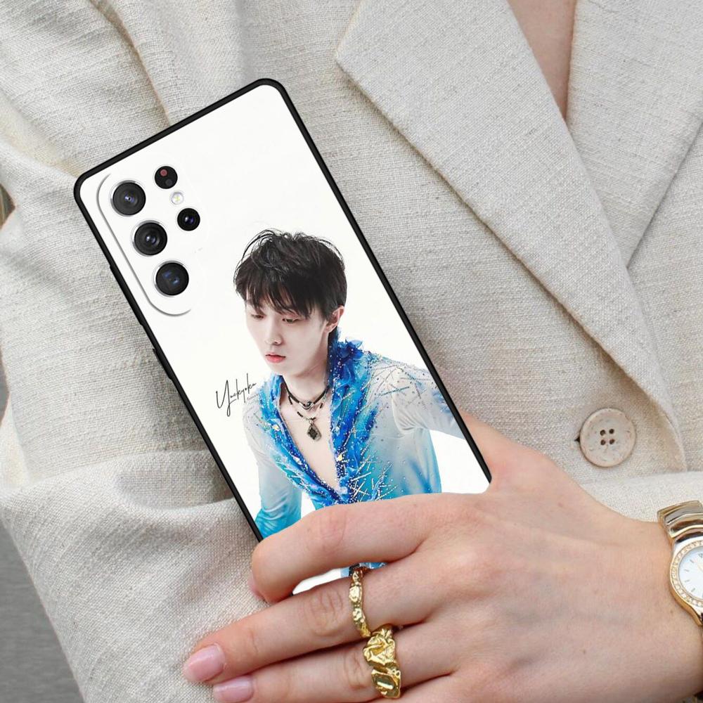 Japanese Skating Prince Yuzuru Hanyu Cell Phone Case for Samsung Galaxy S26 Ultra S25 S24 S23 S22 S21 S20 Note10 Cover