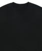 GRAVER [Unisex] Elbow Puppy Face Smile Sweatshirt_Black/White Logo