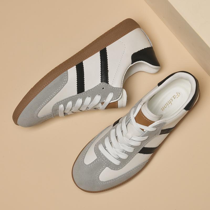 Fashion New Genuine Leather Men's Casual Shoes Trainer Race Male Sneakers Fashion Sporrtd Walking Shoes Hot Sale Outdoor Tenis Masculino