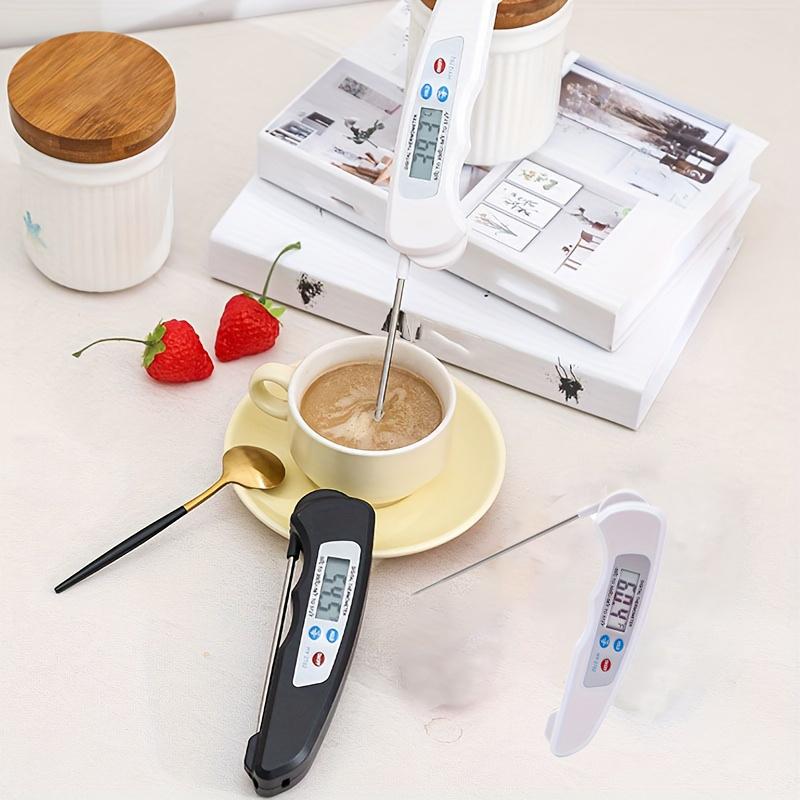 Foldable Instant Read Meat Thermometer Magnetic Stainless Steel Kitchen Food Probe Water Cooking BBQ Digital Meat Thermometer
