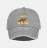 1-teilige Baseballkappe mit Kamelprint Klassischer minimalistischer Retro-Stil Atmungsaktives weiches Gewebe Perfekt für Arbeit und Alltag Verstellbar