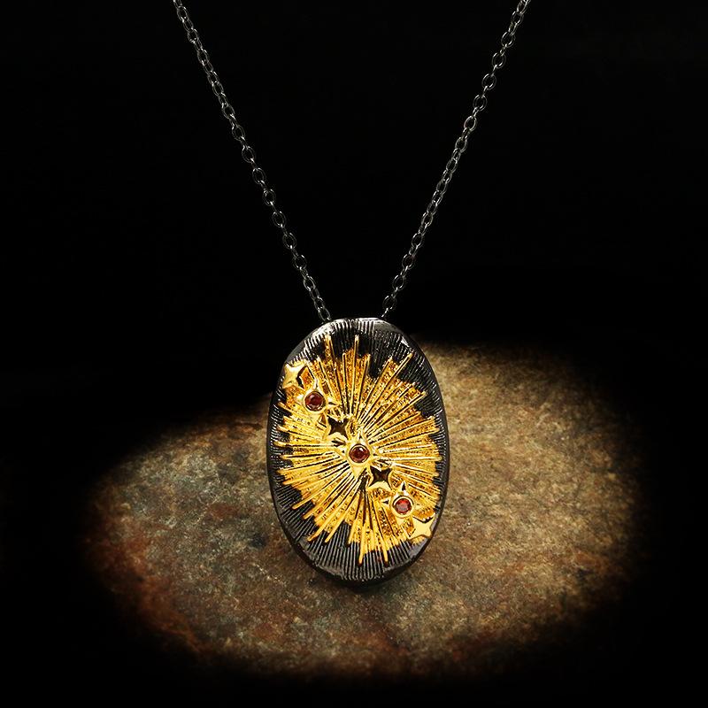 Zircon Necklace Brazilian Maria Pendant Necklace