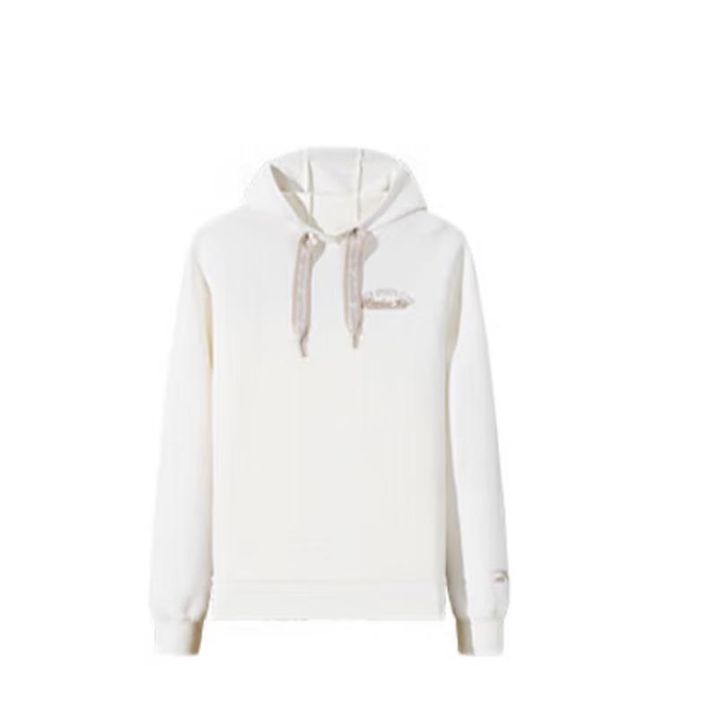 ANTA Women s Puffy Fleece Hooded Pullover L