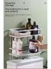 Wall-Mounted Bathroom Storage Rack - No Drilling Required, Multi-Functional Vanity Organizer for Toilets