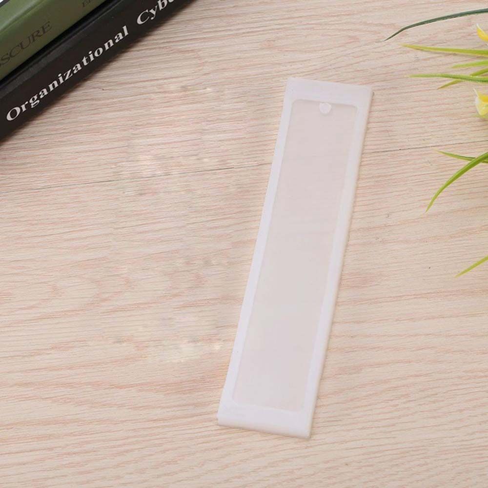 Handmade Resin Transparent Rectangle Silicone Equipments Bookmark Mold Mould Making Jewelry Tools