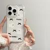 Luxury Bowknot Rhinestone Phone Case For iPhone 17 Pro Max 16 15 12 11 14 13 Pro Max 17 Air Soft Clear Shockproof Bumper Cover
