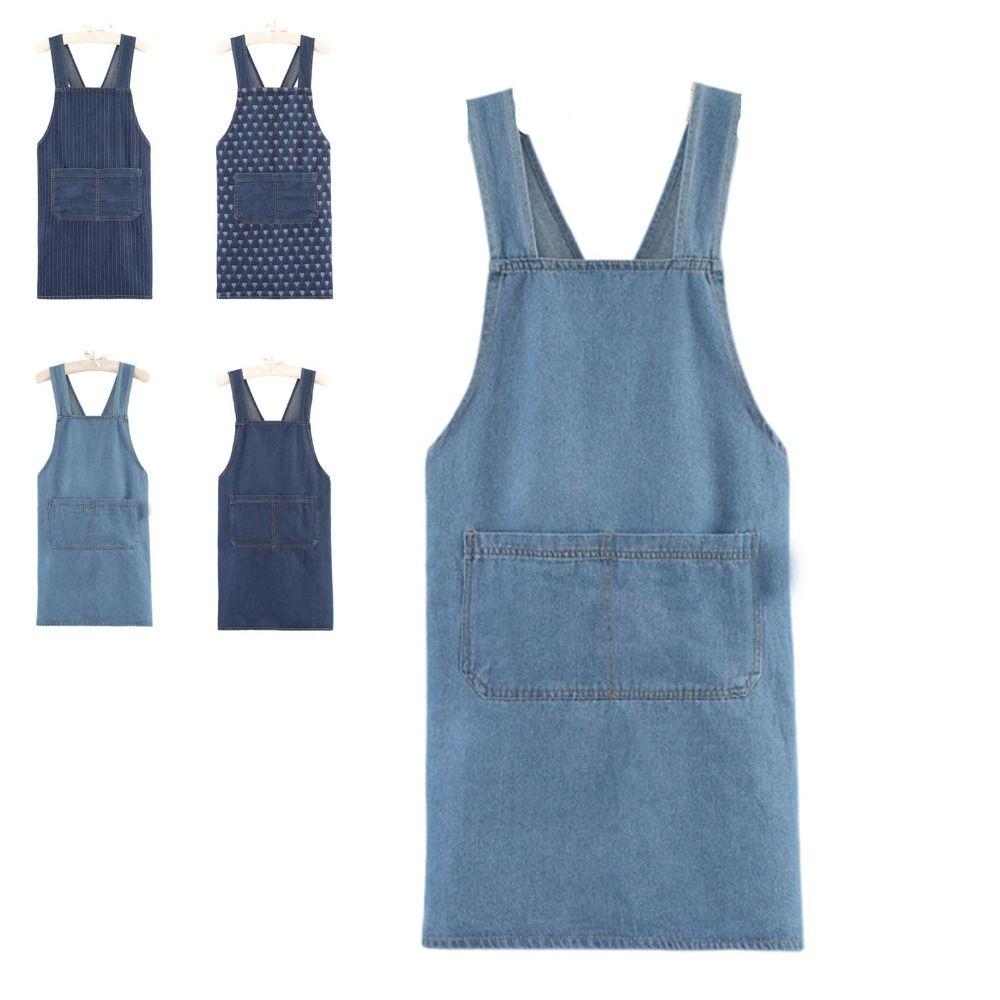 Cross Strap Style Apron Can Wipe Hands Cooking Baking Bibs Fashion Cooking Apron  Unisex