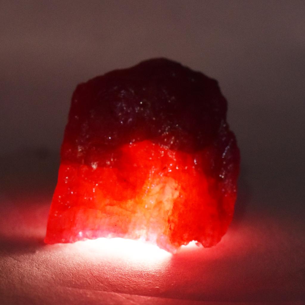 56.25 Carat Natural Red Ruby Uncut Rough Loose Gemstone Huge Size CERTIFIED AR-3147-R