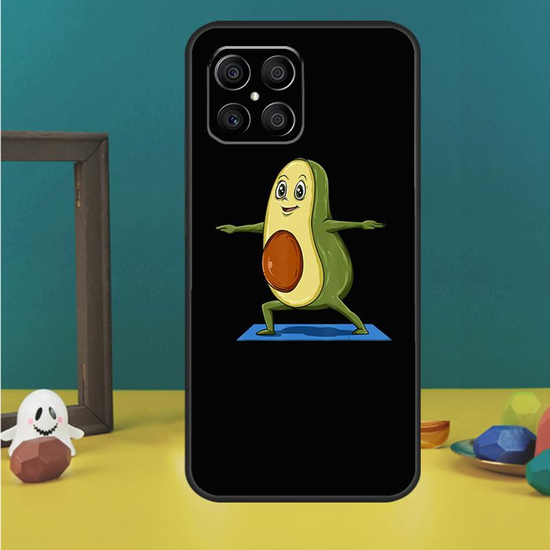 Avocado Yoga Funny Pattern Fundas For Huawei P20 P30 P40 P50 Pro Lite P Smart 2019 Nova 5T 9 Honor X7 X8 X9 50 Case