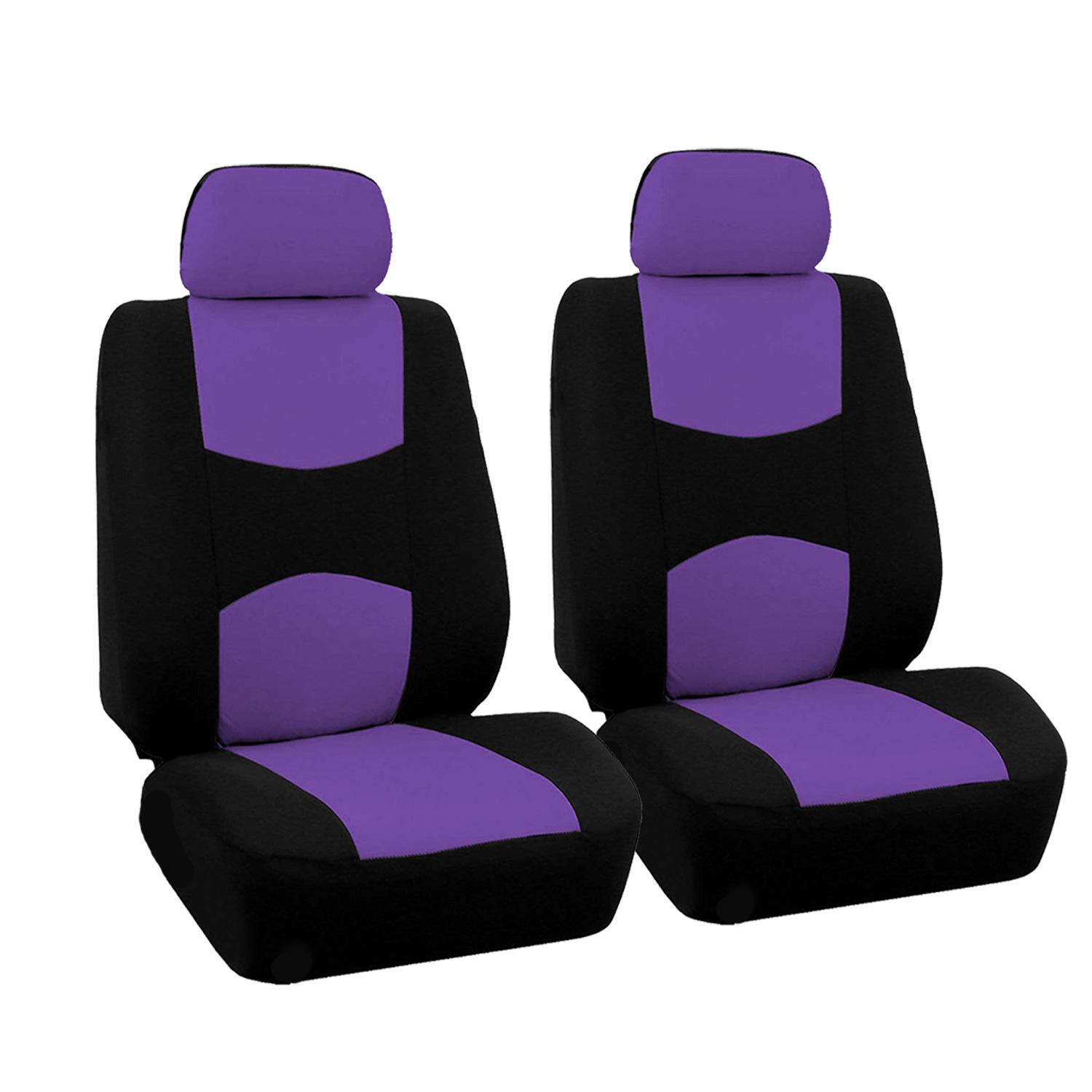 

Популярный универсальный набор чехлов на передние сиденья из ткани, 4 предмета - Эксклюзив для международной торговли Universal фиолетовый