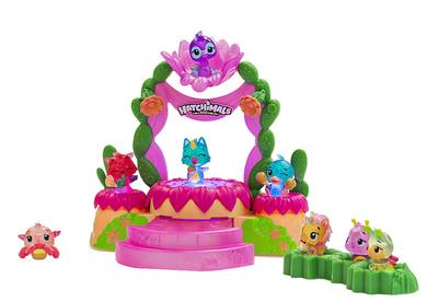 TAKARA TOMY Hatchimals Mini Glitzernde Wüste Bühne (TAKARA TOMY) strahlend!