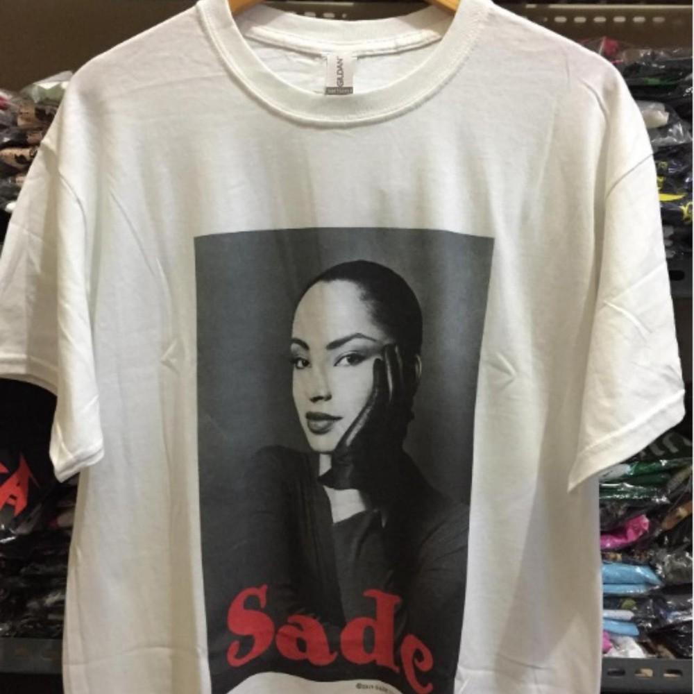 

Sade Album Tshirt Sade Graphic Classic Style White Unisex Tshirt KH13998 Unisex T-Shirt L