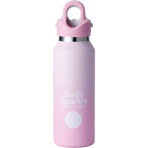 

SodaSparkle x REVOMAX2 Stainless Steel My Bottle, 12oz Slim, 355ml, MSB-BPK (Pink)