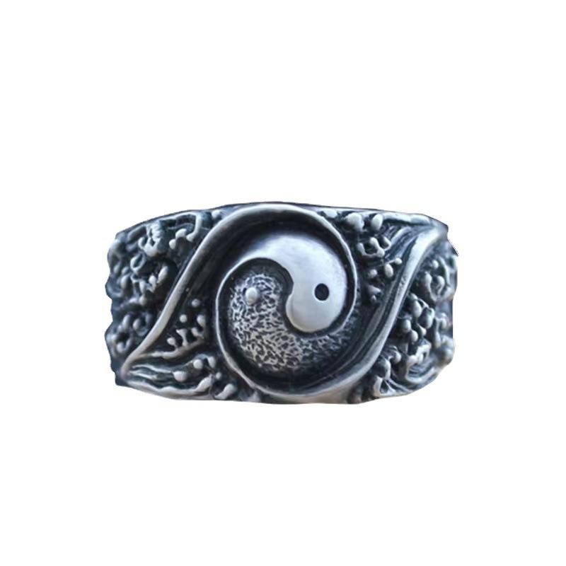 New Tai Chi Ring Ring, Prosperous Transit Ring, Yin Yang Taoist Ring