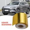 Air Intake Pipe Insulation Tape Aluminum Foil Exhaust Tube