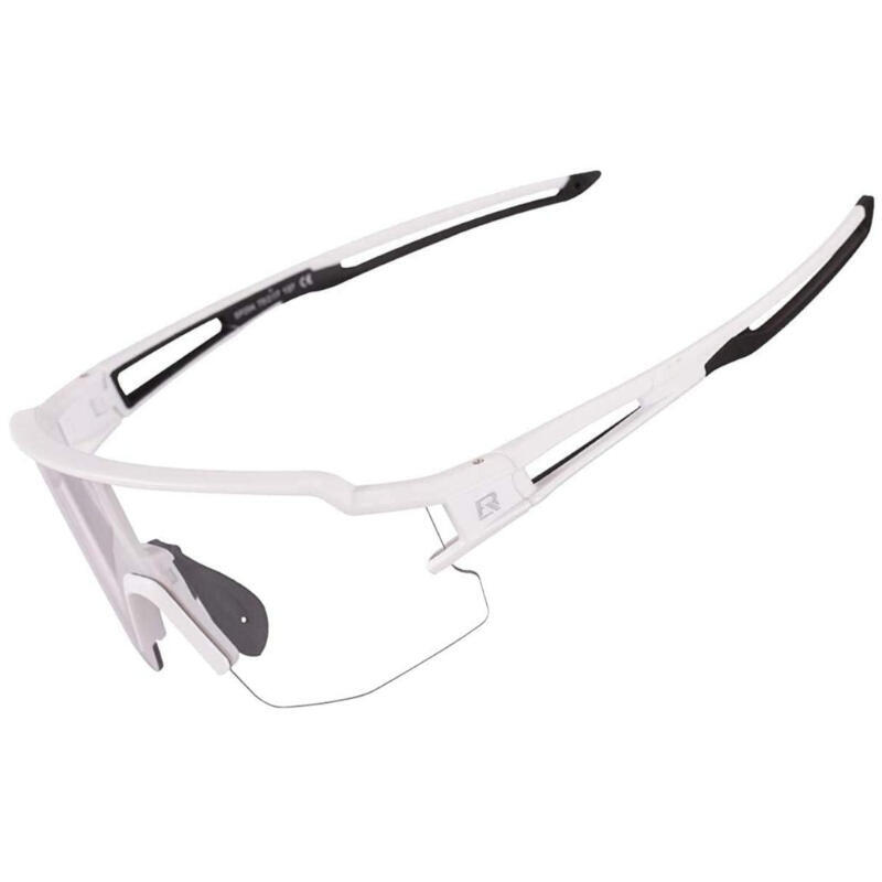 Photochromic Cycling Glasses with UV 400 UVA and UVB Filters, White