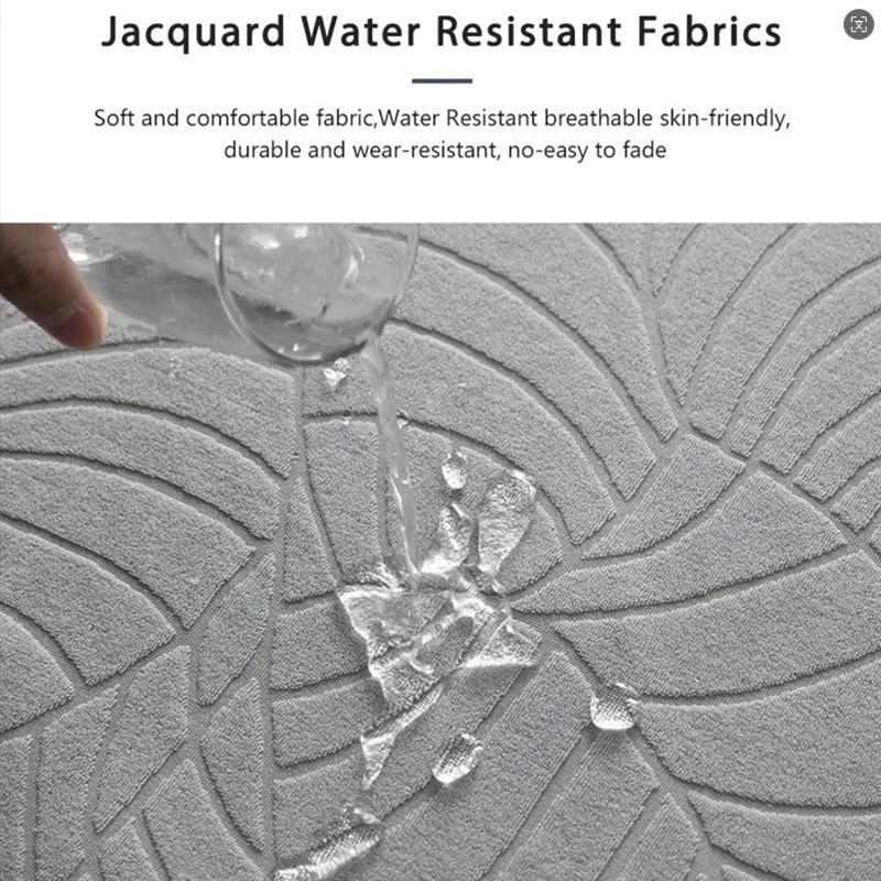 Waterproof Seat Cushion Coverastic Solid Sofa Cover For Living Room Removable Home Sofa Cushion Covers