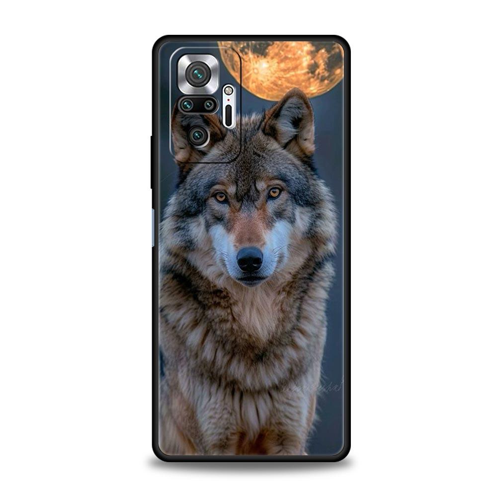 Tigre Wolf Lion Animal Phone Case For Xiaomi Redmi Note 14 13 12 5G 9S 9 10 11 Pro Plus 9T 14C 13C 12C 10C 9C 9A Soft Cover
