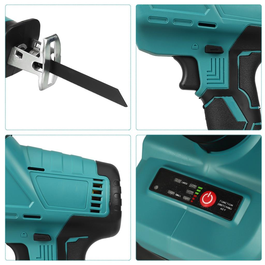 7500mAh Bürstenloser Holz-/Metallschneider Holzbearbeitungswerkzeug Akku-Säbelsäge Wiederaufladbare Elektrosäge