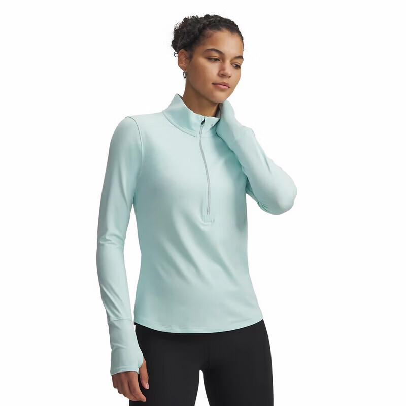 Under Armour Women s Half-Zip Long Sleeve Top L