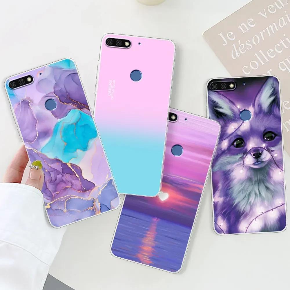 For Honor 7C 5.99 /7C RU 5.7 Case Honor 7A 7S 7A Pro 7A Prime Clear Soft Silicone Phone Case For Honor 8C 8A Pro 8A Prime Fundas