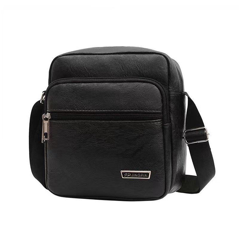 Man Messenger Bag Business Leather Bags Fanny Pack Men'S Genuine Leather Crossbody Shoulder Bags High Quality Tote