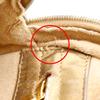 BOTTEGAVENETA Intrecciato Shoulder Bag Gold Calfskin Women Used