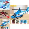 Childrens Rescue Helicopter Toy With Lights And Sound For Kids Play And Education