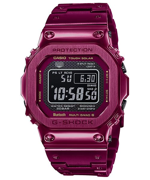 

Casio Men s Stainless Steel 200M Water Resistant Shock Resistant Quartz Watch GMW-B5000RD-4 красный