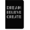 Factor Notes A5 Notebook: Ruled | 90 Gsm | 160 Pages (Dream Believe)