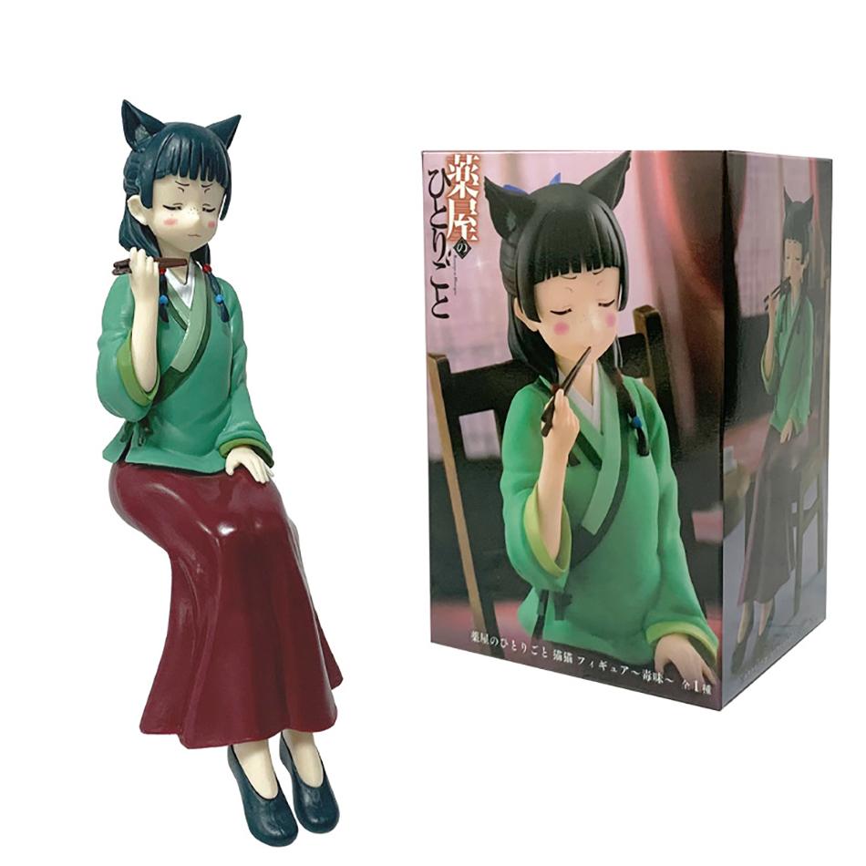 Anime The Apothecary Diaries Figure Maomi Action Figural Pvc Model Kawaii Car Desk Decoration Doll Children Toys Christmas Gift Kid Friendly 2