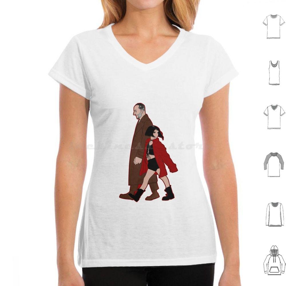 

Leon The Professional Mathilda T Shirt Cotton Men Women DIY Print Leon Leon The Professional Movie Mathilda Natalie Portman 4XL