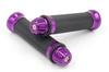 [ImP-6400] Motorcycle Universal Custom Grip Left and Right Set Purple