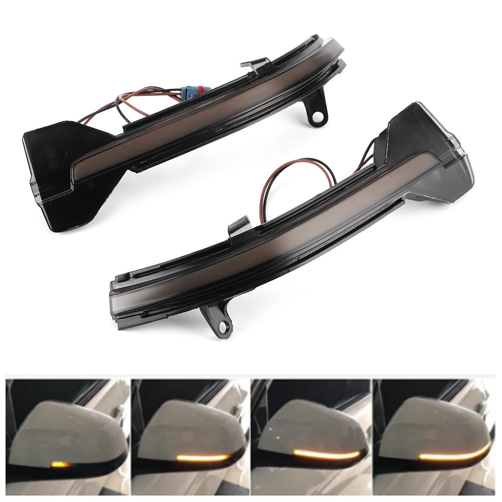 Side Mirror Turn Signal Light LED Dynamic Flowing Indicator Fits for F10 F11 F07 F18 F01 F02 F03