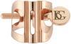 BG Tradition Ligature, Rose Gold, Reverse-Lock, Single Screw, for Soprano Saxophone, L59