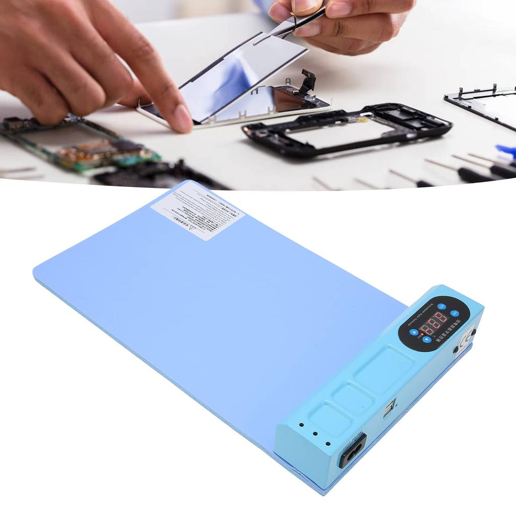 Oddělovač LCD obrazovek Vyhřívání 350W Rychle vyhřívací deska 300 x 210 Vhodný pro opravy LCD a smartphonů Podložka, mm, Obrazovky, Tablety, - (#1)