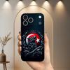 Turk Wolf Turkey Flag For iPhone 8,7,11,12,15,14,13,16,17,Plus,Pro Max,XS,X,XR,SE,Mini,Soft Silicone Black Case