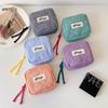 Color Block Plaid Bluetooth Earphone Bag - High Value Coin Purse & Privacy Storage for Students