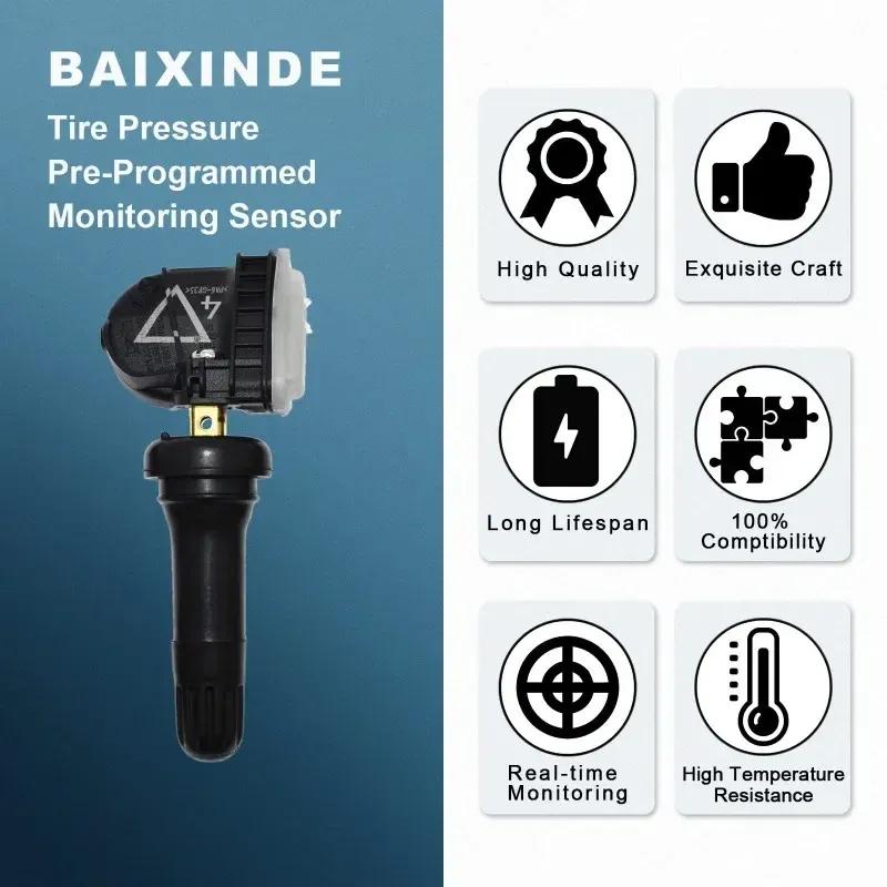 1pcs Car Tire Pressure Sensor TPMS Sensor 433MHz for Buick LaCrosse Regal Cadillac CT6 Chevrolet Camaro Cruze Malibu 13598773