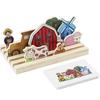 Wooden Montessori Kids Logical Thinking Game Shape Matching Toys 3d Puzzle Space Imagination Training Board Educational Toys